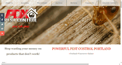 Desktop Screenshot of pdxpest.com